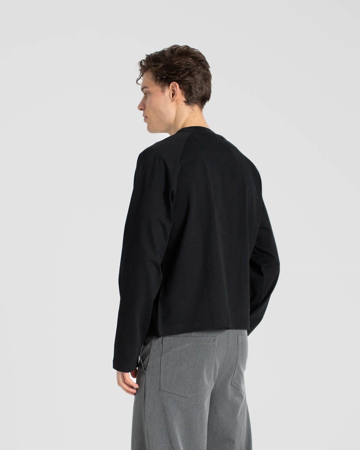 Raglan Longsleeve T-shirt Black